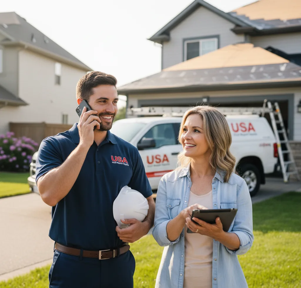 USA Roof Repair Experts customer support in East Thetford